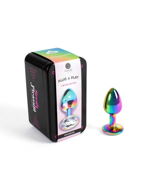  secret play : plug anal secret play  rainbow metal