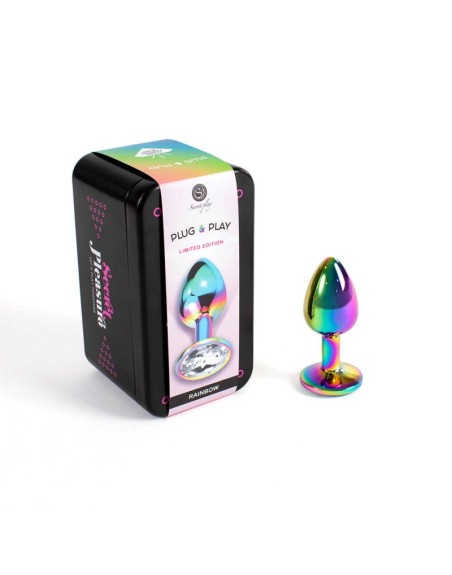  secret play : plug anal secret play  rainbow metal