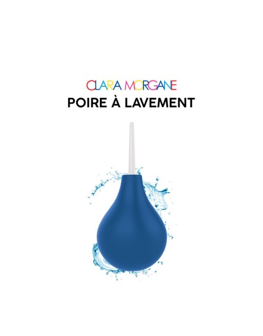 poire à lavement clara morgane  bleue