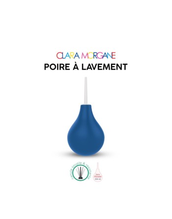 poire à lavement clara morgane  bleue