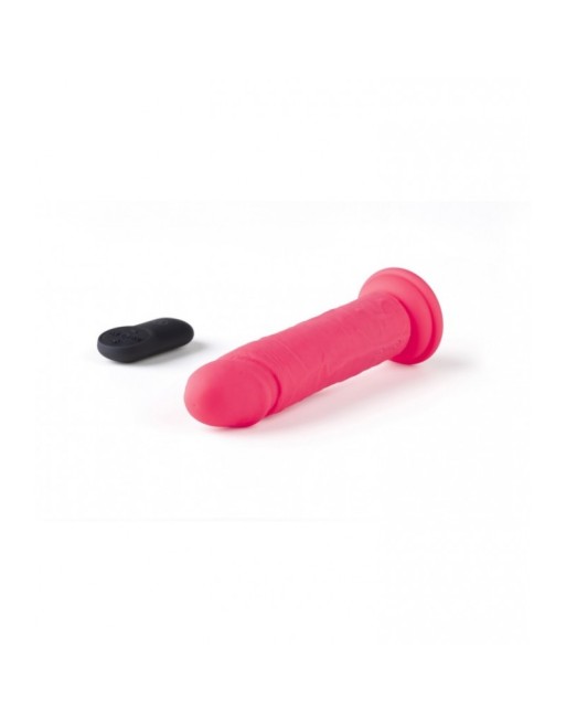 vibromasseur rÉaliste r15 flesh 16.5cm avec tÉlÉcommande rose