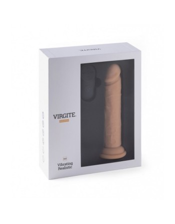 vibromasseur rÉaliste r15 flesh 16.5cm avec tÉlÉcommande chair