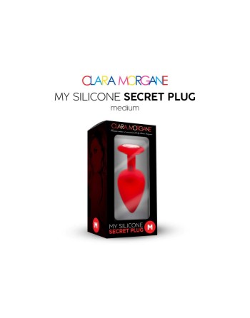 my silicone secret plug  rouge clara morgane