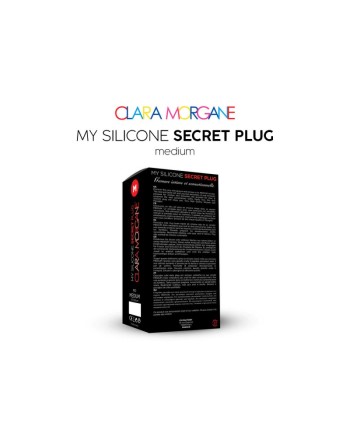 my silicone secret plug  rouge clara morgane