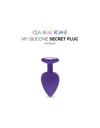 my silicone secret plug  purple clara morgane