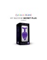 my silicone secret plug  purple clara morgane