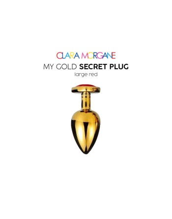 my gold secret plug  rouge clara morgane