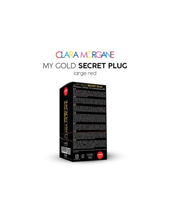 my gold secret plug  rouge clara morgane