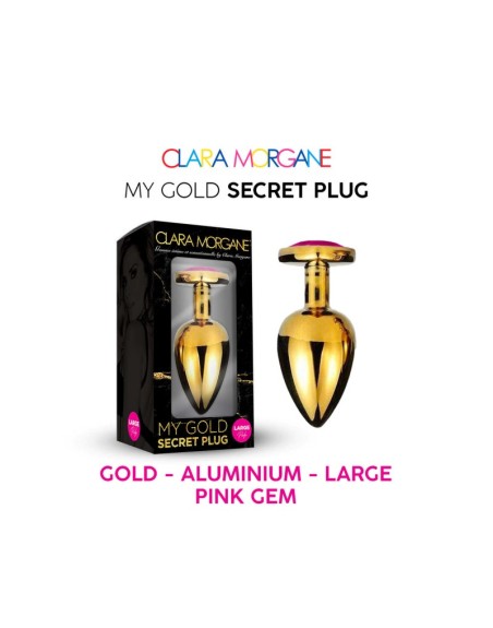 my gold secret plug  rose clara morgane