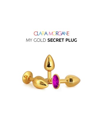 my gold secret plug  rose clara morgane