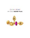 my gold secret plug  rose clara morgane