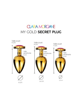 my gold secret plug  rose clara morgane