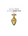 my gold secret plug  bleu clara morgane