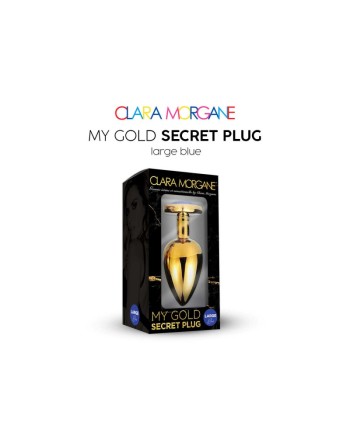 my gold secret plug  bleu clara morgane