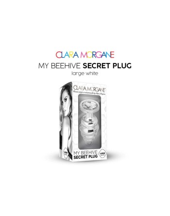 my beehive secret plug  blanc clara morgane