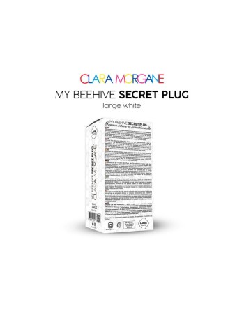 my beehive secret plug  blanc clara morgane