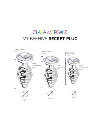 my beehive secret plug  blanc clara morgane