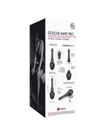  sextoys :  poire à lavement douche pro mate  noir