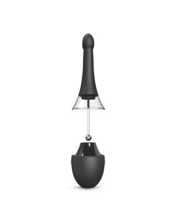  sextoys :  poire à lavement douche pro mate  noir