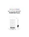 my little secret pompom plug  noir clara morgane