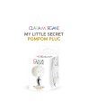 my little secret pompom plug  blanc clara morgane