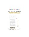 my little secret pompom plug  blanc clara morgane