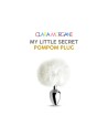 my little secret pompom plug  blanc clara morgane