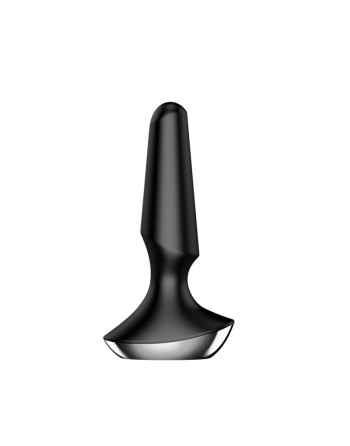 tendance sensuelle : plug anal vibrant satisfyer plugilicous 2 noir