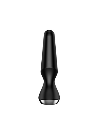 tendance sensuelle : plug anal vibrant satisfyer plugilicous 2 noir