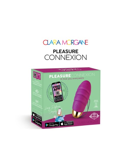 pleasure connexion violet  oeuf vibrant clara morgane