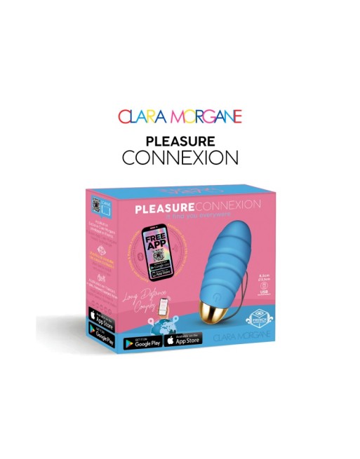 pleasure connexion bleu  oeuf vibrant clara morgane