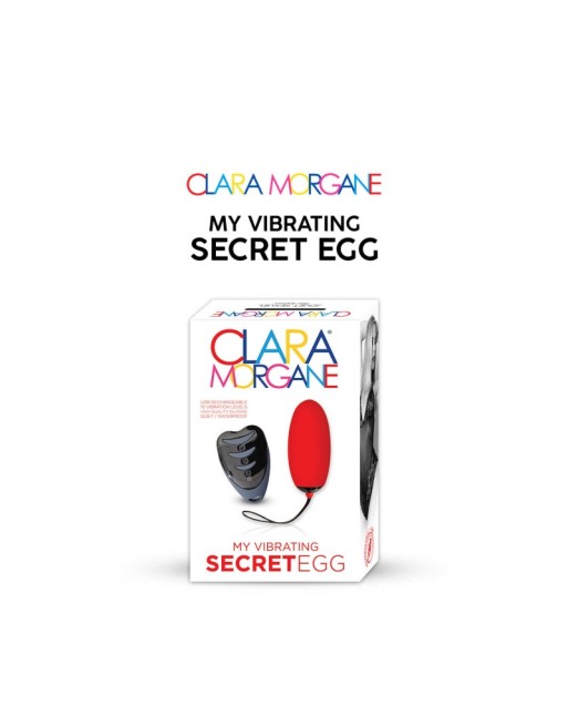 my vibrating secret egg  rouge clara morgane