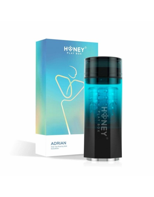 adrian  masturbateur automatique rotatif à eau avec lumières honey play box