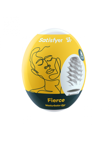 oeuf masurbateur  fierce  satisfyer  jaune