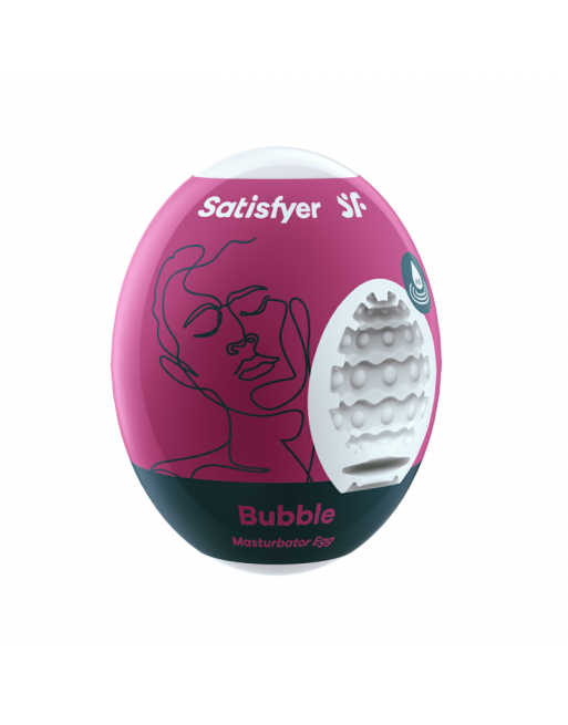 oeuf masurbateur  bubble  satisfyer  vert