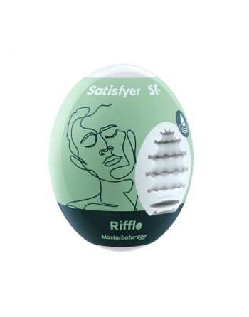 oeuf masurbateur  riffle  satisfyer  vert