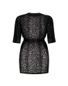 tendance sensuelle : peignoir noir jagueria de la marque obsessive 