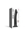 dildo double densité semi realiste  noir  strap on me