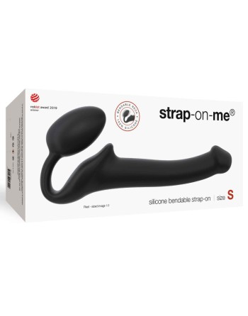 strapon non vibrant  noir  strap on me