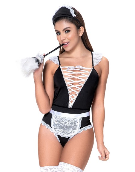 costume femme de ménage très sexy, mapalé costumes sexy pas cher