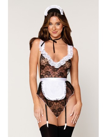 costume sexy de femme de chambre de la collection dreamgirl costume sexy