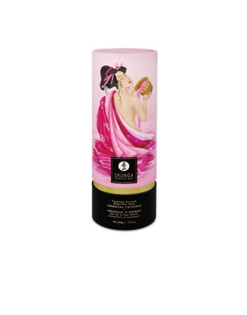  sextoys  marque shunga  sel de bain moussant  cristaux d'orient  aphrodisia rose