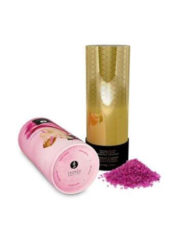  sextoys  marque shunga  sel de bain moussant  cristaux d'orient  aphrodisia rose