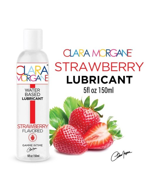 lubrifiant fraise 150 ml clara morgane