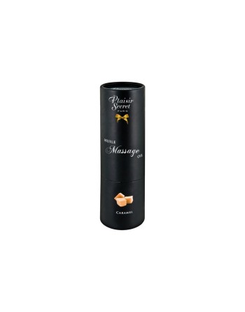 votre  en cosmétiques intimes plaisir secret vous propose cette huile de massage caramel 60ml