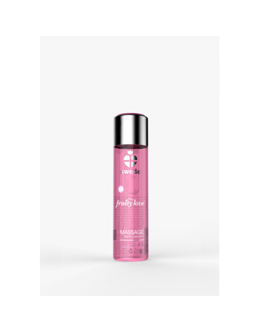 huile de massage fuity love champagne fraise  60 ml  swede