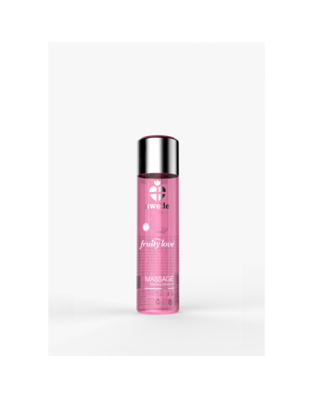 huile de massage fuity love champagne fraise  60 ml  swede