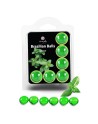 6 billes de massage brazilian balls au parfum menthe 33868