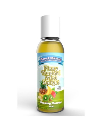  swede : huile de massage vin pétillant fruits exotiques v&m 50ml