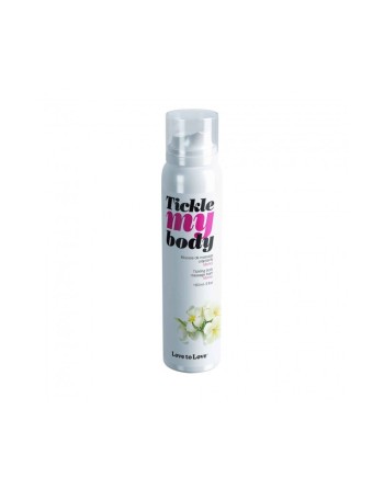 mousse crépitante de massage tickle my body au monoi